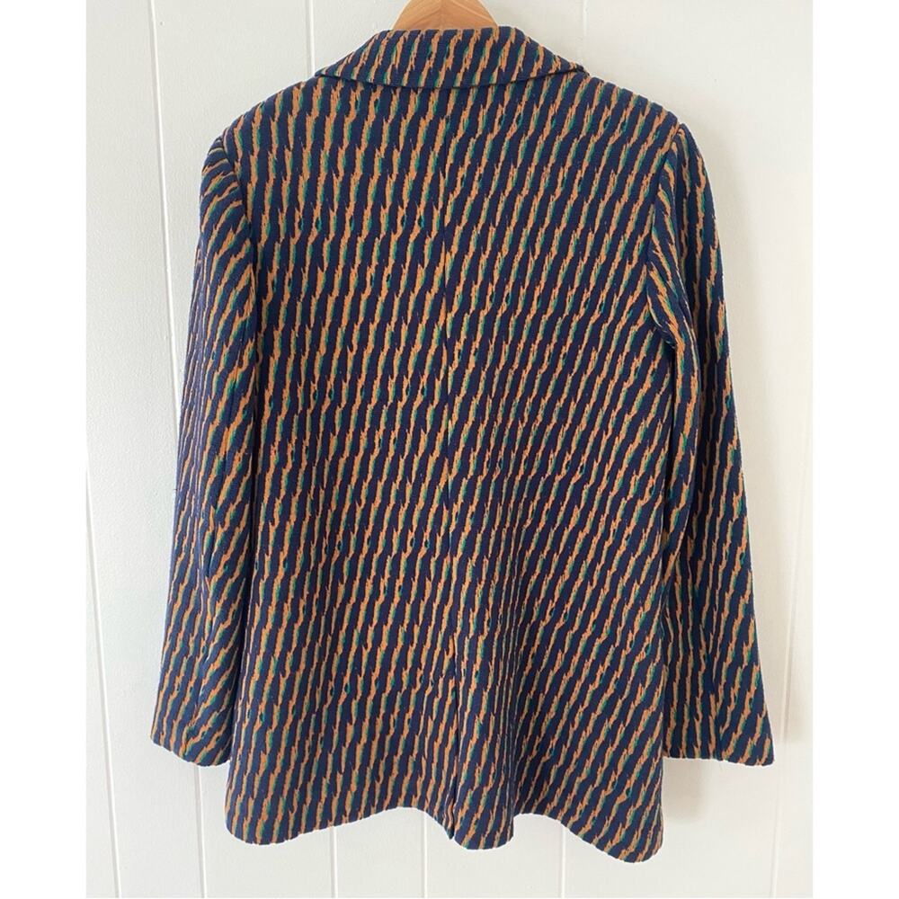 & Other Stories Navy Striped Blazer Twee Workwear Size 6 NWT - Picture 9 of 11